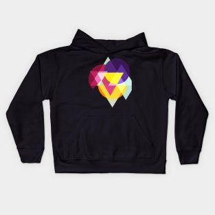 Geometric Design Kids Hoodie